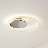 Lucande Led Deckenleuchte 'Valenora' Dimmbar (Modern) In Weiß (1 Flammig, ) - La