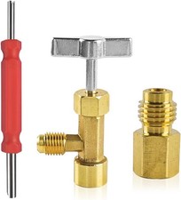 R134a Can Tap Self-Sealing Puncture Vehicle Refrigerant Dispenser Valve