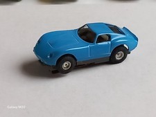 1109 Faller AMS Porsche GT Typ 1 in blau. Das Modell ist bespielt