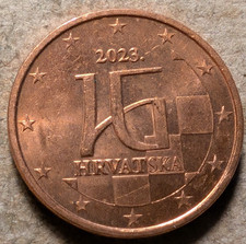 Croatia 1 euro cent 2023