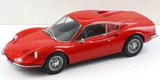 Ferrari Dino 246 GT 1968 Red in 1:18 scale by Norev