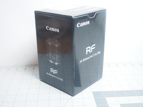 Canon RF 24-105mm f/4-7.1 IS STM Objektiv NUR VERPACKUNG