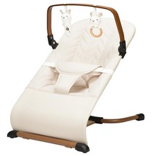 Portable Baby Bouncer, Bouncer Seat for Babies 0-12 Months, 3 Recline Positio...
