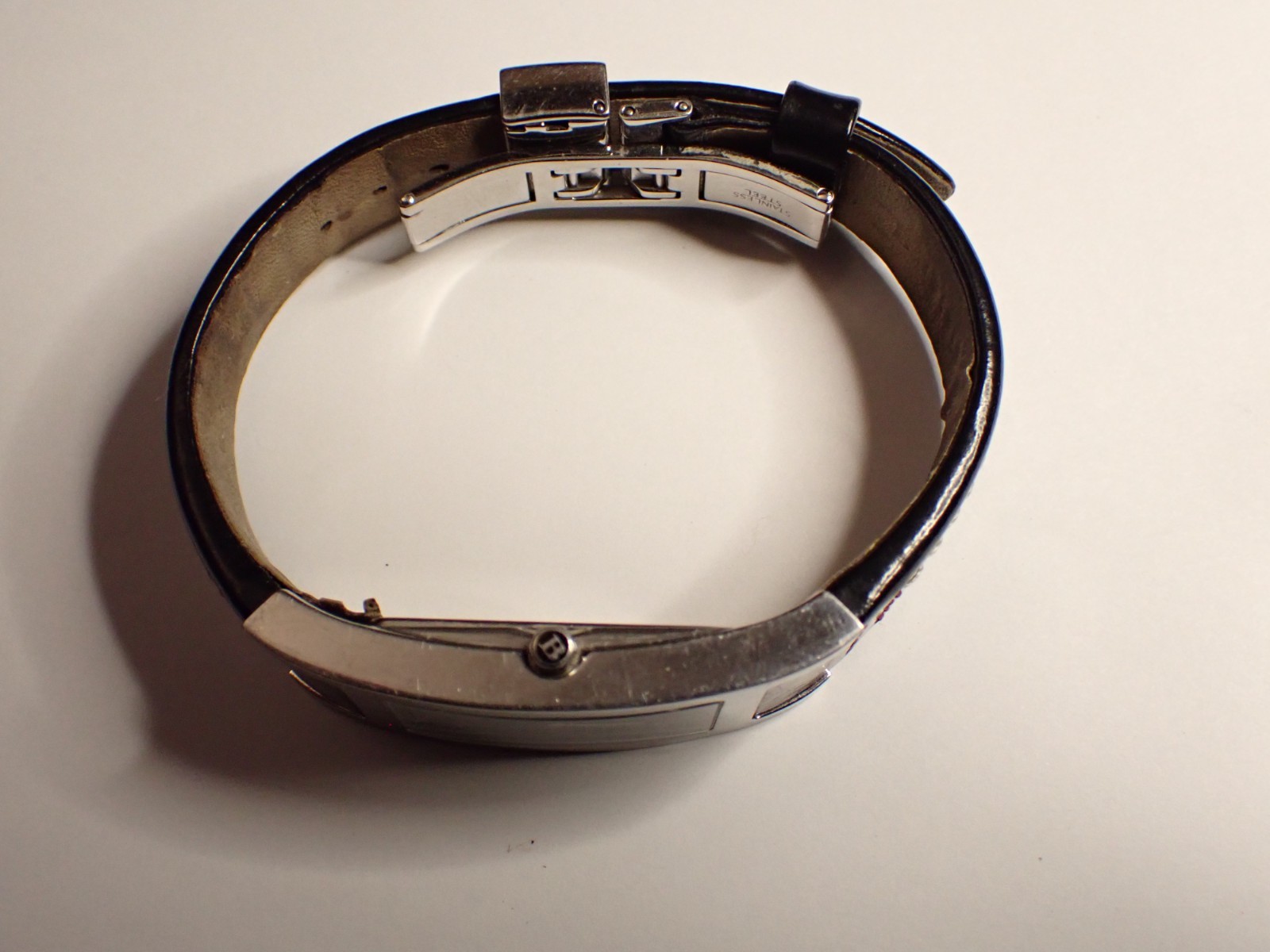 BURBERRY BU1012 Swiss Made Rectangular Unisex Wri… - image 7