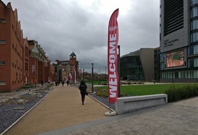 Foto 6x4 De Montfort Universität Campus in Leicester vor kurzem unter c2017