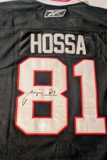 Marian Hossa Stanley cup patch Signed Jersey Size 50 JSA Certified