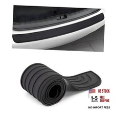 Car Rear Bumper Protector Guard, Anti-Scratch Auto Trunk Door Entry Black, 41"