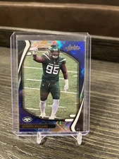 2021 Absolute - New York Jets Quinnen Williams Blue Refractor #’d/99