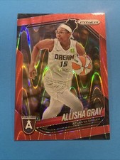 2025 WNBA Prizm Allisha Gray #16 Red Seismic /249 Atlanta Dream
