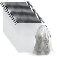 26 Pcs Drawstring Shoe Bags Travel Shoe Bags Waterproof Dustproof Shoe Pouch