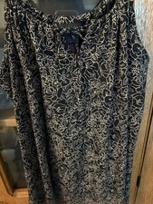 Ralph Lauren Vintage Black Nightgown Slip Dress Size L