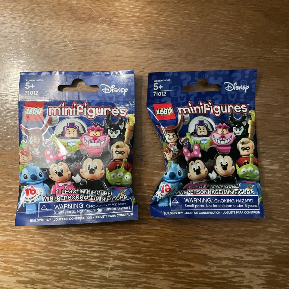 LEGO 71012 Disney Serie 1 Úrsula y Ariel Sirenita Minifigura Lote NUEVO CMF Foto 2 de 3