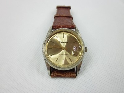PATERSON ARMBANDUHR MECHANISCH HANDAUFZUG DATUM LÄUFT GUT VINTAGE