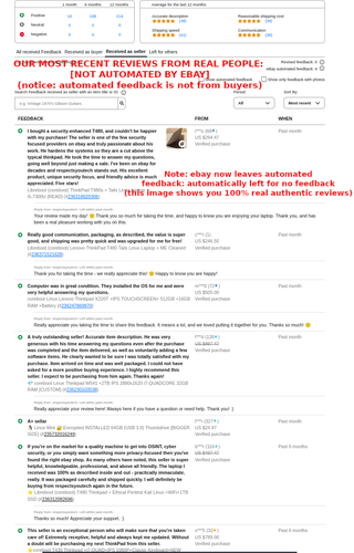 Libreboot (Coreboot) Lenovo ThinkPad T480 1080P+IPS Tails Linux Laptop +ME_clean - Bild 3 von 19