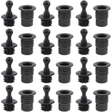 zutisay Speaker Grill Guides Plastic Black Ball Socket Pegs for