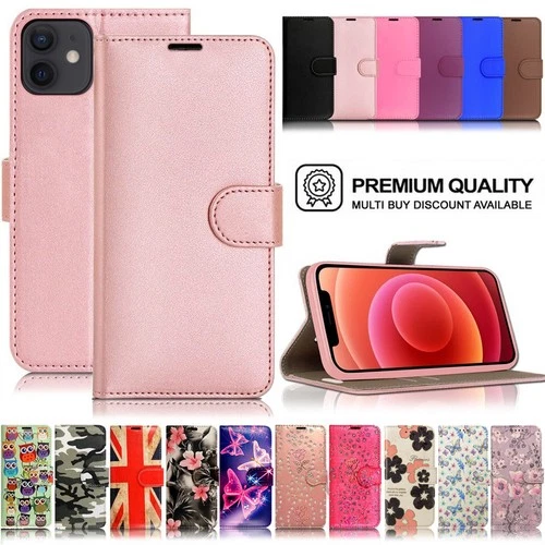 Case For iPhone 16 17 Pro Max 15 14 13 12 11 XR Flip Leather Wallet Phone Cover