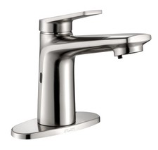 Goesmo Bathroom Faucet Built-In Soap Dispenser Adjustable Hot Water Temperature