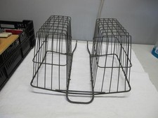 Vtg Wald #535 Twin Rear Bicycle Carrier Baskets