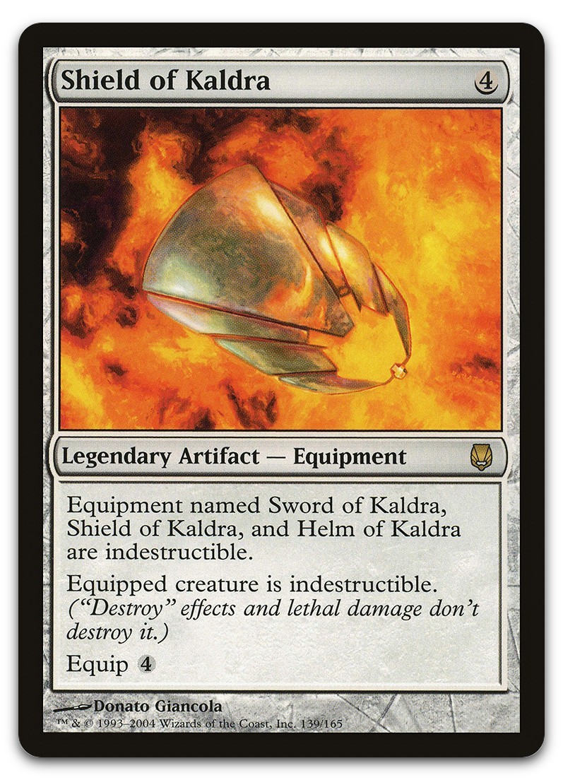 Shield of Kaldra #139 (NM) Darksteel DST Magic MTG