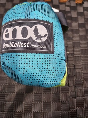 ENO DoubleNest Hammock - Lightweight & 1 to 2 Person Hammock - Boulder/Melon