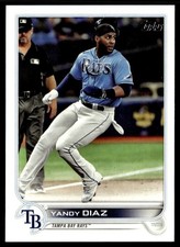 2022 Topps Yandy Diaz Tampa Bay Rays #496