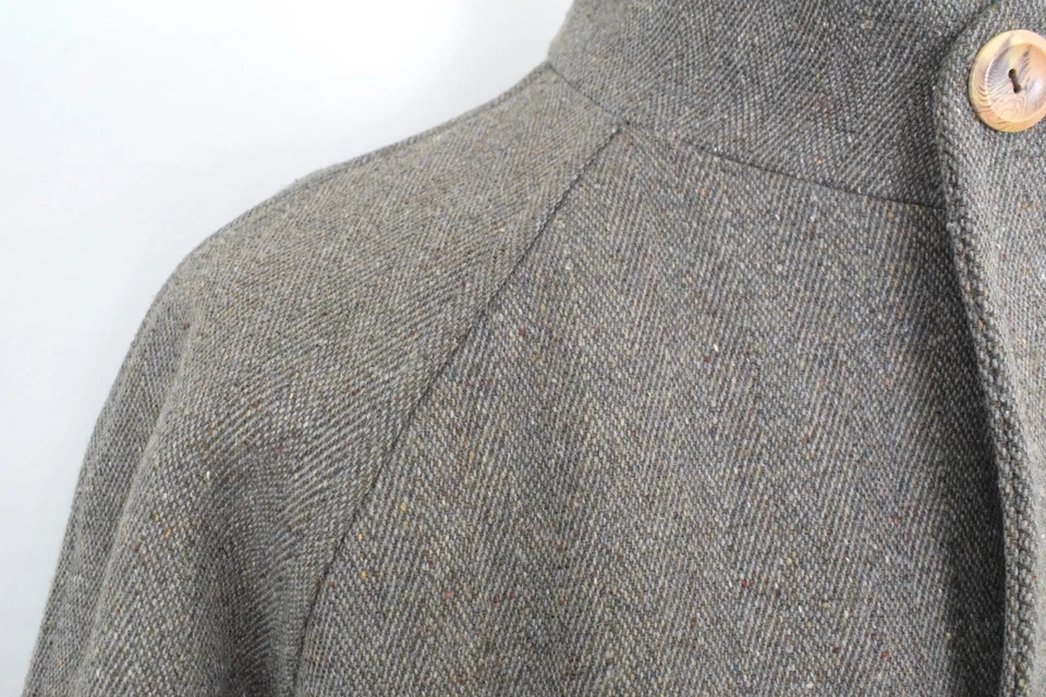 EDE & RAVENSCROFT Derby Tweed Raglan Field Coat Size Large 40/42 Heavy 50/52 - Image 4 of 4