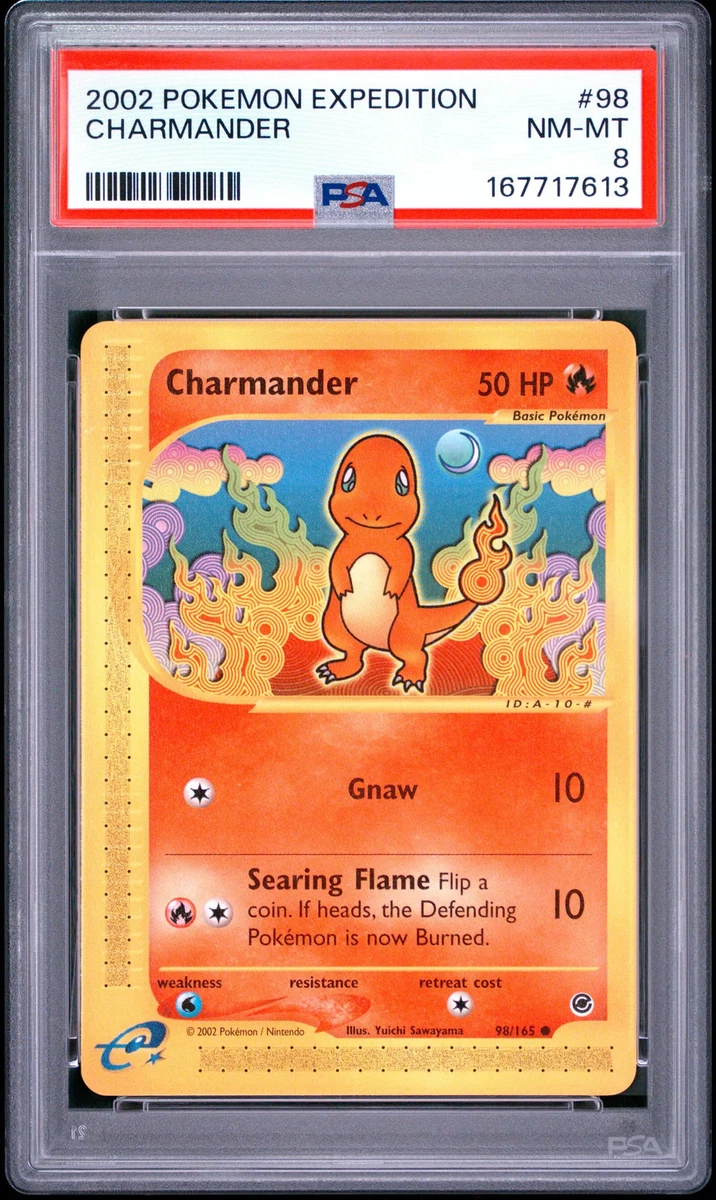 Charmander Pokémon TCG Professional Sports Authenticator (PSA