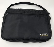 Vintage BMI Case It 36 Cassette Tape Black Zippered Storage Case Holder Nylon