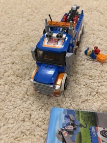 Lego 60056 City Tow Truck Complete Set With Minifigure (only Instruction Book 2)