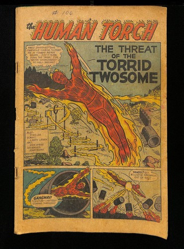 Strange Tales #106 CV 0.1 Coverless komplett Marvel 1963