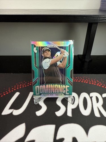 2025 Panini Prizm LIV Golf Patrick Reed Dominance #7 Teal Prizm /275