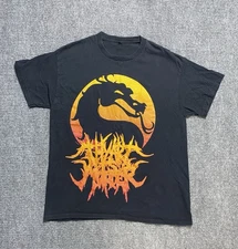 Thy Art Is Murder T Shirt Mens Large Mortal Kombat Style Brutality Metal Band