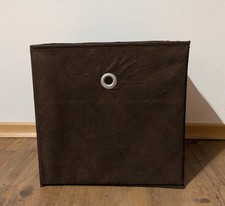 Stoffbox, Boxen, 10 Stk. Neu Aufbewahrungsbox mit Deckel  faltbar 31x31, Braun