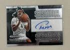 2024-25 Panini Prizm Black Tristen Newton RC Rookie Sensational Signatures Auto