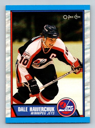 Dale Hawerchuk #122 1989 O-Pee-Chee card