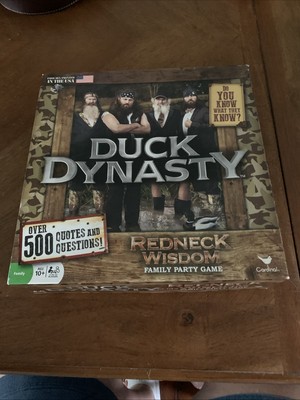 DUCK DYNASTY REDNECK WISDOM Family Party Game TV Show Trivia 100% COMPLETE 2013