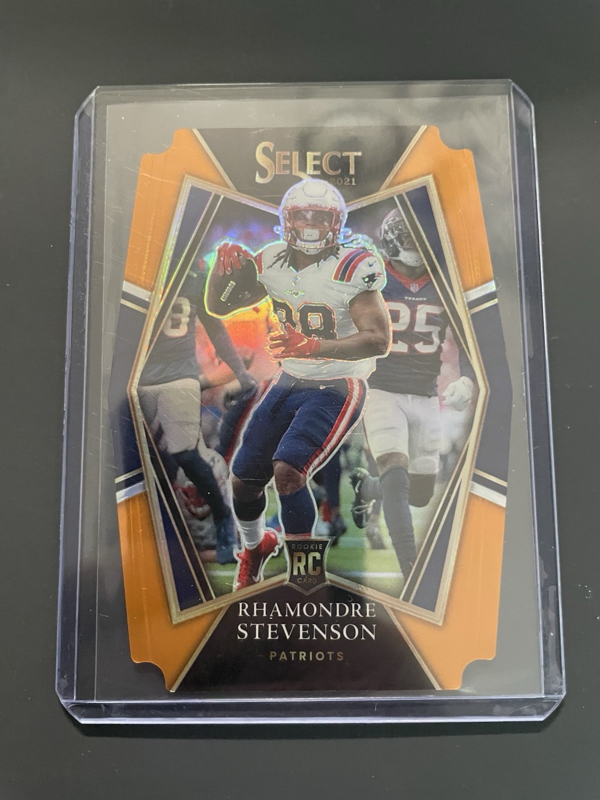 2021 Select RHAMONDRE STEVENSON Orange Die Cut Rookie RC #161 /249 No. 175