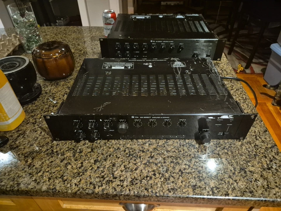 TOA 900 Series II Amplifier Amp Model (M-900MK2) w/Rack Ears - Image 2 of 2