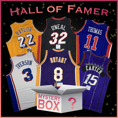 #ad Hall of Famers Autographed Signed Basketball Jersey Mystery Box PSA JSA BAS COA $109.99