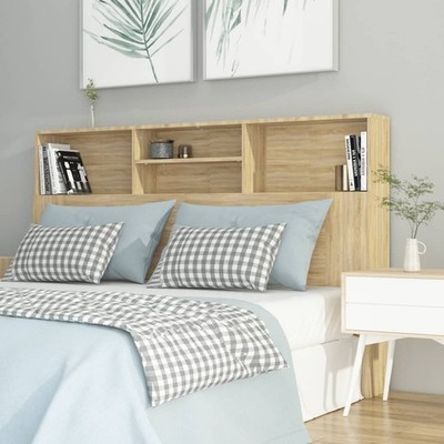 Bett Kopfteil mit Ablagen 100x19x103,5cm Betthaupt mehrere Auswahl vidaXL
