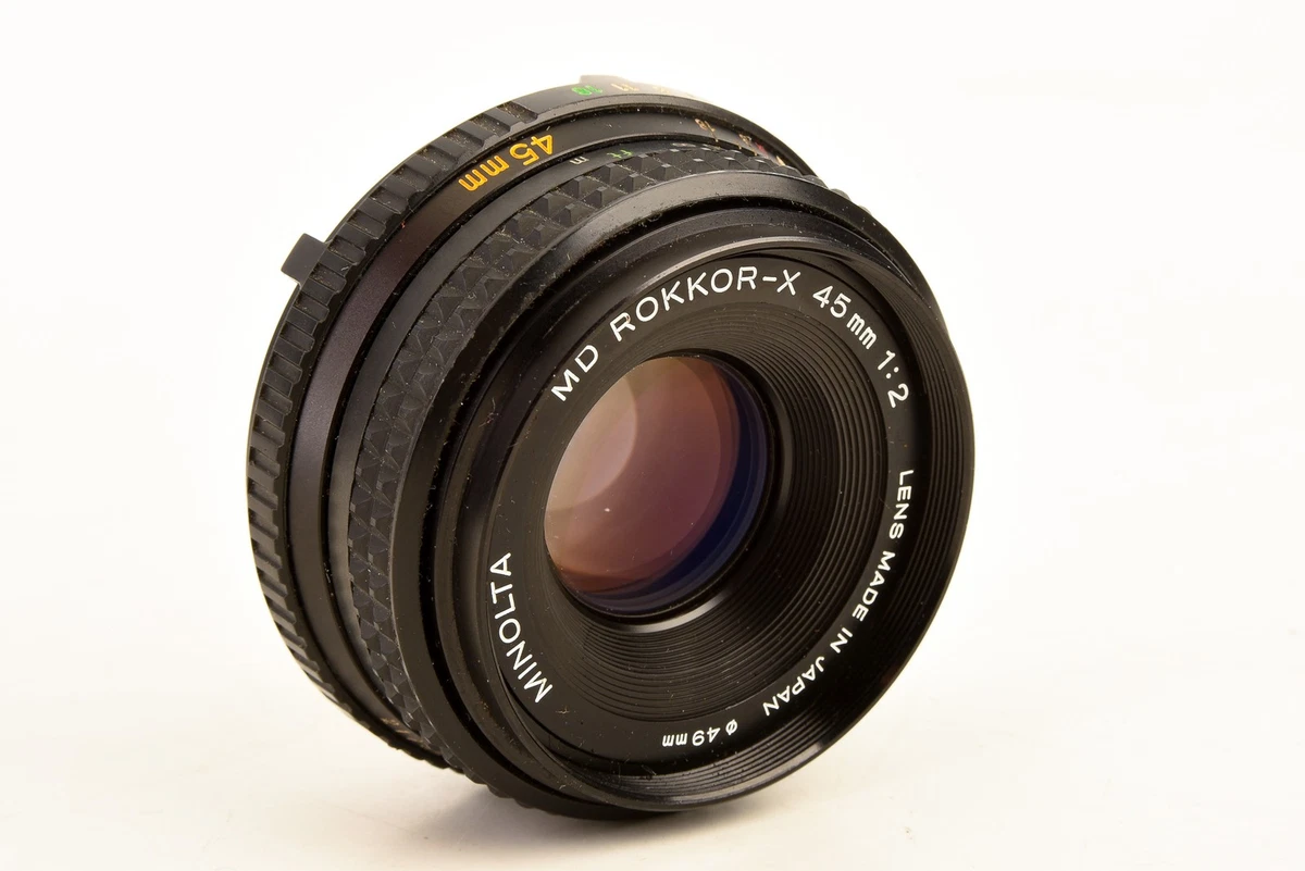 Minolta f/2 Camera Lenses 45mm Focal for sale - eBay