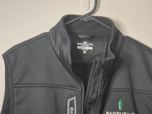 Ranfurlie Golf Club Thermo-Tec Golf Vest Men's Size XL Black Sporte Leisure - Picture 3 of 6