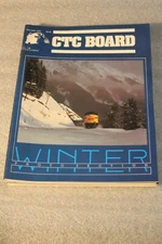 CTC BOARD TRAIN RAILROAD MAGAZINE FEB. 1990 WINTER PHOTO SECTION