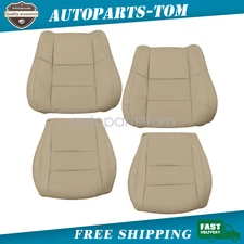 Driver / Passenger Bottom / Top Leather Seat Cover For Dodge Durango 2011-2018