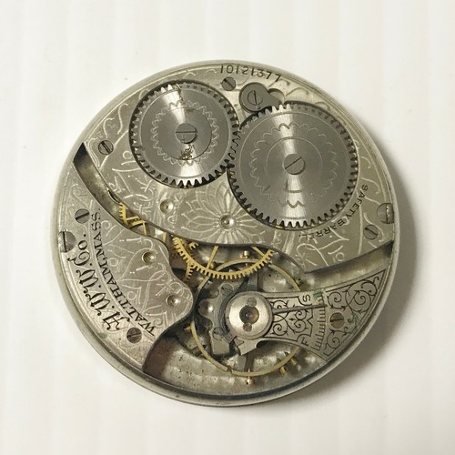 e927 Vintage Waltham Wrist Watch Movement for Parts Repair - Picture 3 of 3