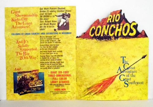 Rio Conchos: 1964 Movie Poster Fold-Out - Picture 2 of 2