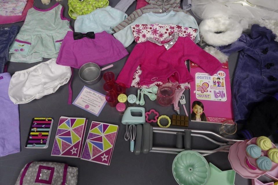 HUGE LOT of 120pc American Girl Pleasant Co. Clothing & Accessories eBay