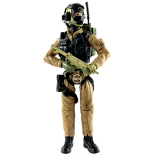 1:18 Blue Box Toys BBi Elite Force US Army Desert Special Operations Soldier №2