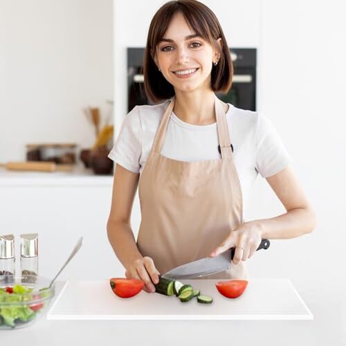 Acrylic Cutting Boards for Kitchen Counter, New Upgraded Thicker Clear  - Bild 8 von 8