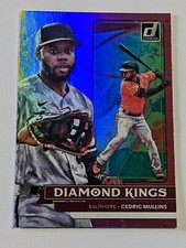 2022 Donruss Baseball Cedric Mullins - Diamond Kings - Holo Pink - 5 Orioles